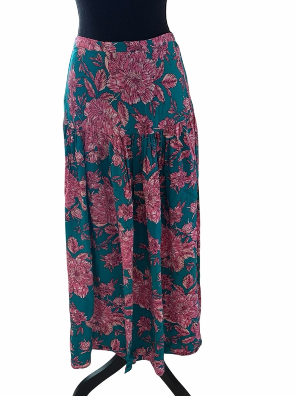 Abel the Label Bonnie Floral Maxi Skirt from Anthropology Size Small
